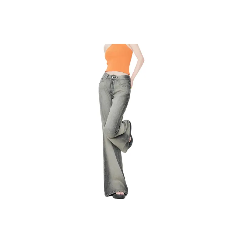 Kazakhstan Jeans Women's Meteorite Gray-3