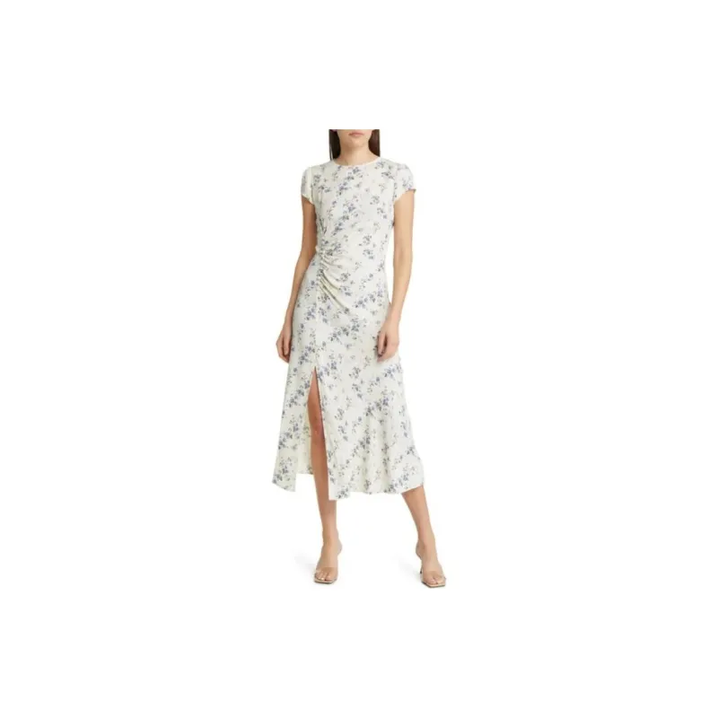 REFORMATION Frasier Dress Short-Sleeved Dresses Women's Multicolor-1
