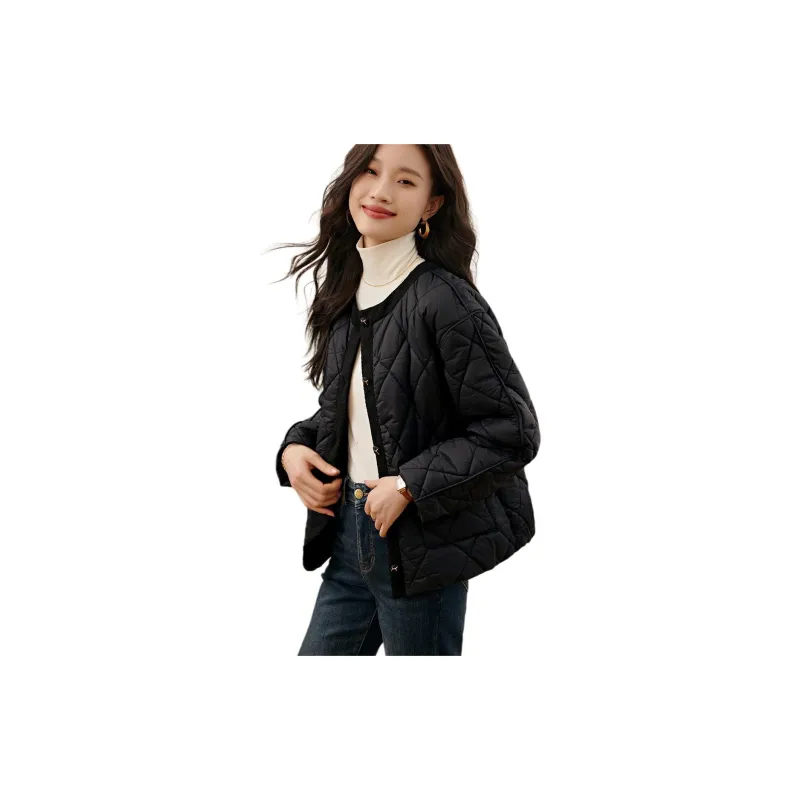 Mo Han Yi Mei Puffer Jacket Women's Black-1