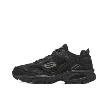 Skechers OUTDOOR MENS Anti Slip Wear Resistant Low Top Chunky Sneakers Men's Black