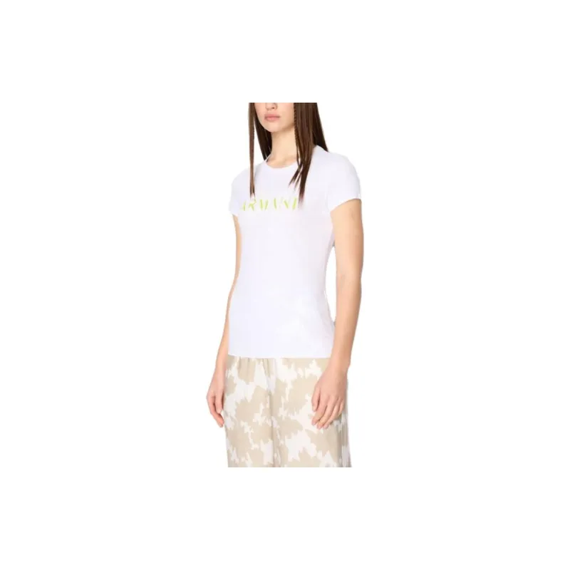 ARMANI EXCHANGE T Shirts Women's White-3