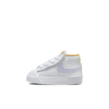 Nike Blazer '77' Anti Slip And Wear Resistant Lightweight Low Top Skateboard Shoes Baby White