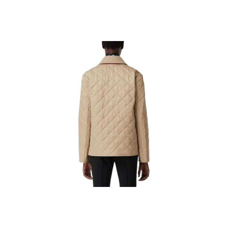 Burberry Jackets Coats Women's Beige-2