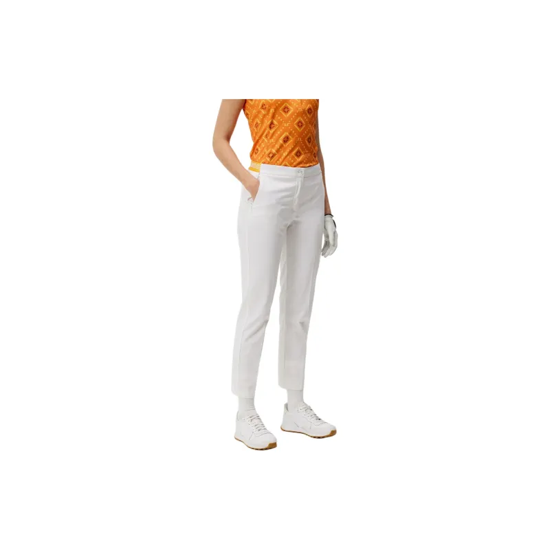 J.Lindeberg Casual Pants Women's White-3
