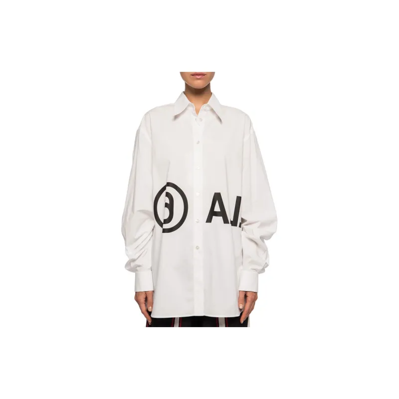 MM6 Maison Margiela Shirts Women's White-1