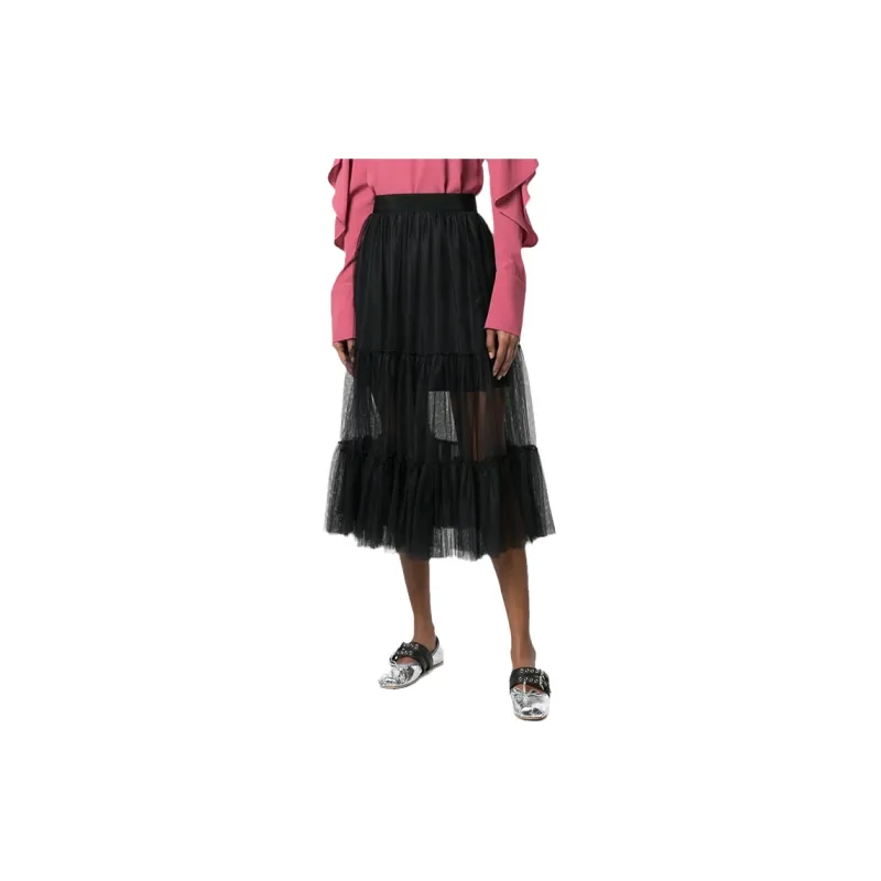 Moncler SS21 Casual Long Skirts Women's Black-1