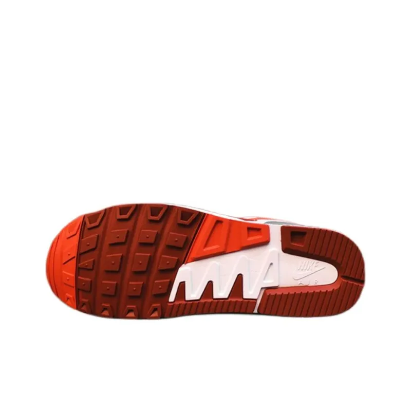 Nike Air Span Anti Slip Wear Resistant Low Top Casual Shoes Men's Red-3