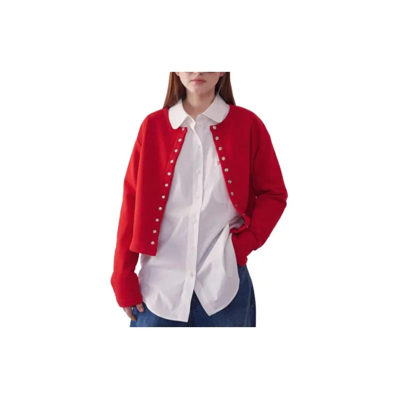 RONRON Knitwear Women's Red-2