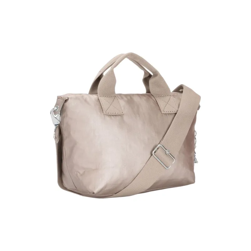 Kipling Polyamide Handbag, Shoulder Bag, Crossbody Bag Mini Women's Metallic-1