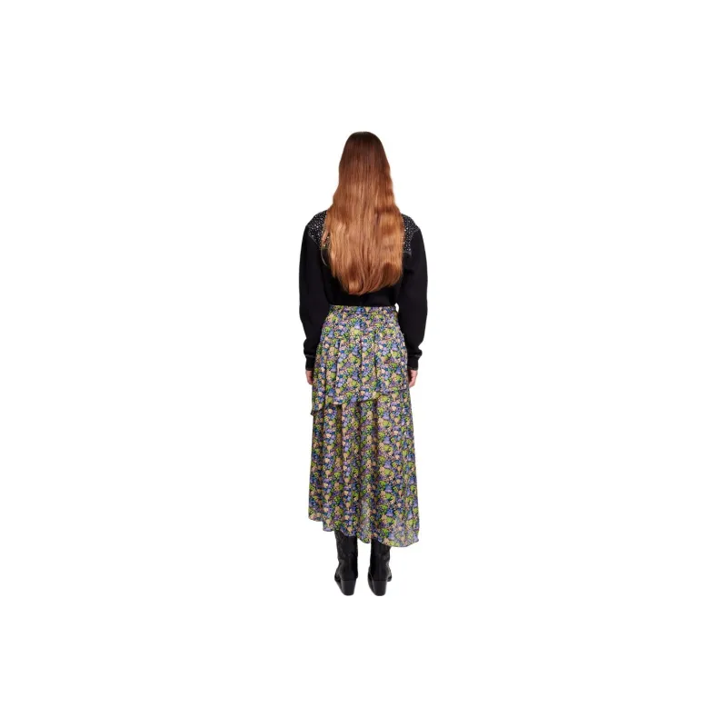 Maje Casual Long Skirt Women's Multicolor-1