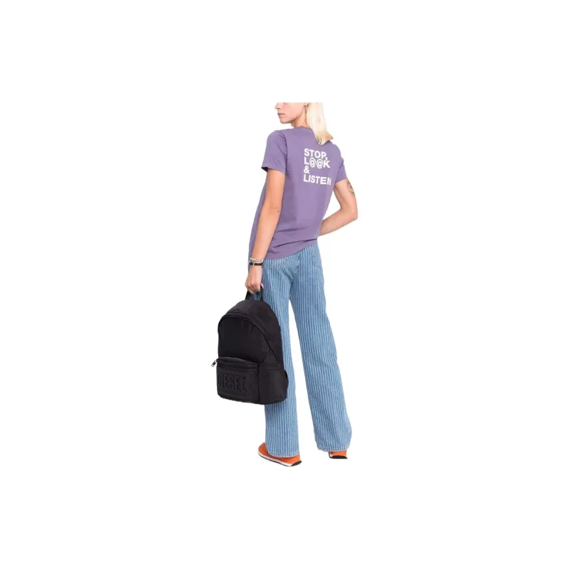 DIESEL T-Shirts Women's Purple-2