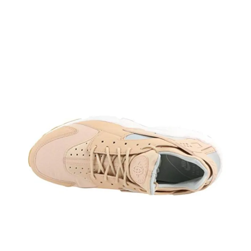 Nike Air Huarache Run Anti-Slip Wear-Resistant Low-Top Running Shoes Women's Khaki Brown-3