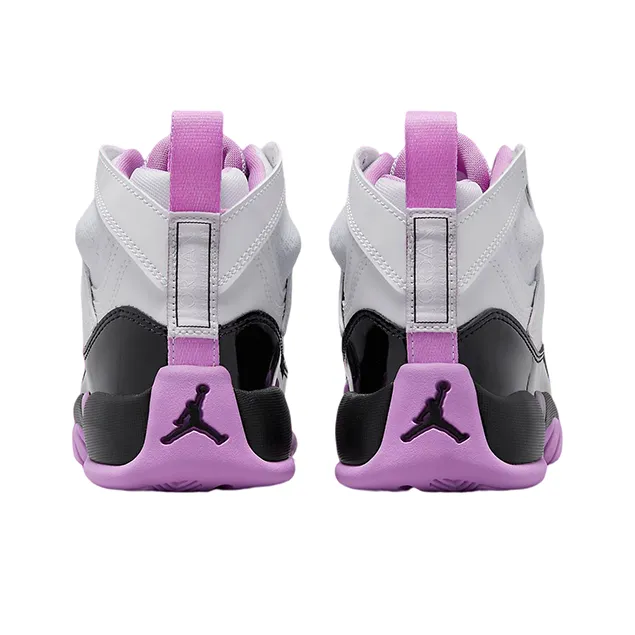 Jumpman Two Trey GS 'White Barely Grape'-4