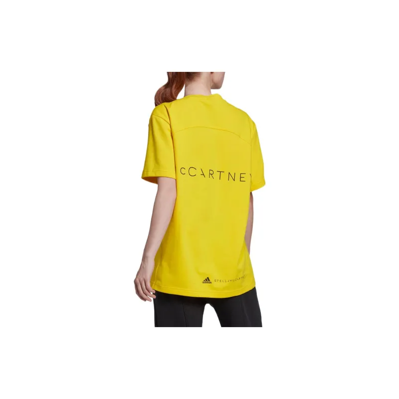 Adidas T Shirts Women's Yellow-2