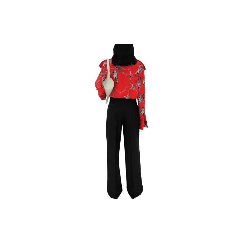 Burberry Knight Hardware Silk Shirt-3