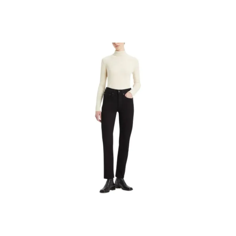 Levis Jeans Women's Black-1