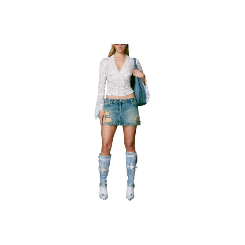 I.AM.GIA T Shirt Women's WHITE/White-1
