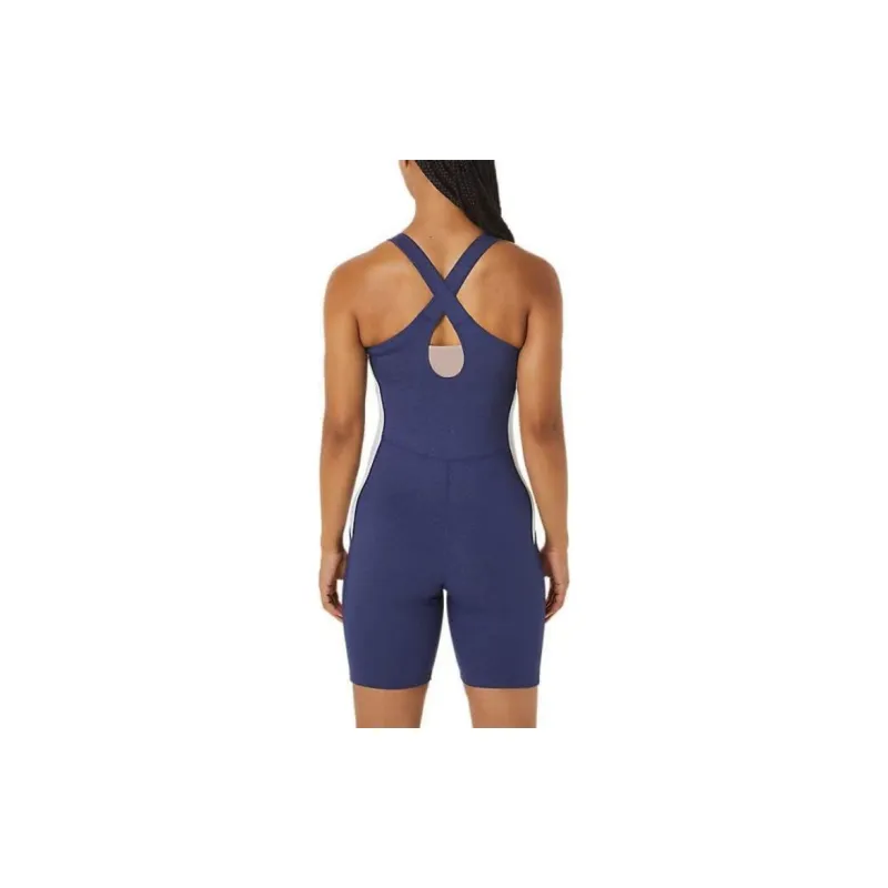 Asics NAGINO RUN UNITARD Bodysuits Women's Indigo Rock Flower/Sky-2