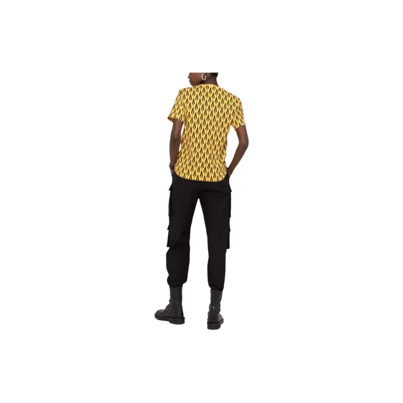 Rabanne Ciao Paco Print T shirt-2
