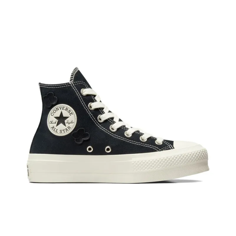 Converse Women's Chuck Taylor All Star Lift High '3D Flowers' Women's-1