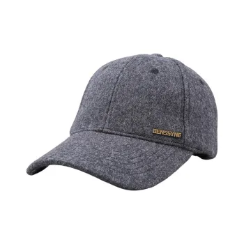 DENSSYNE Woolen Baseball Caps Men's Black/Navy Blue/Dark Grey