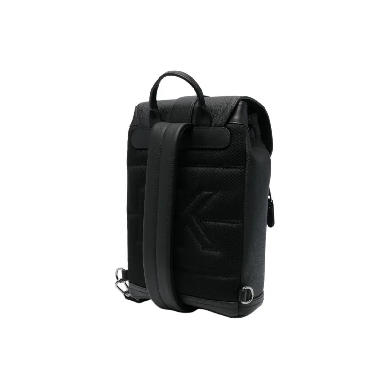 MICHAEL KORS Calfskin Backpack Men's Black-1