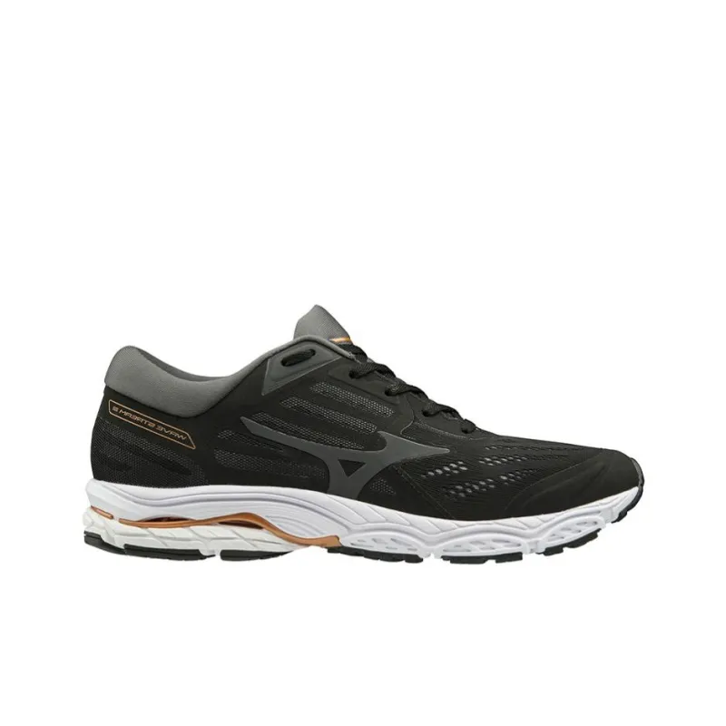 Mizuno Wave Stream 'Black White Grey'-1