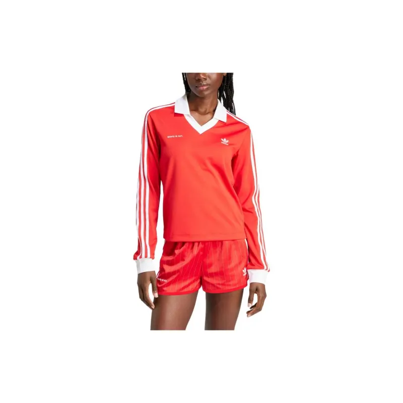 Adidas Originals Sporty & Rich Long Sleeve Soccer Jersey-2