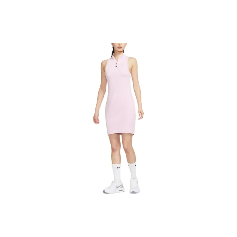 Nike Sleeveless Dress Women's Pink-2
