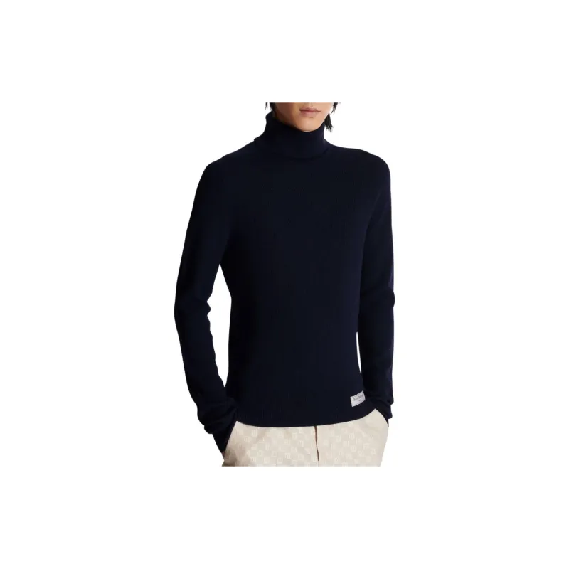 BALMAIN SS24 Sweater Women's Marine Blue-3