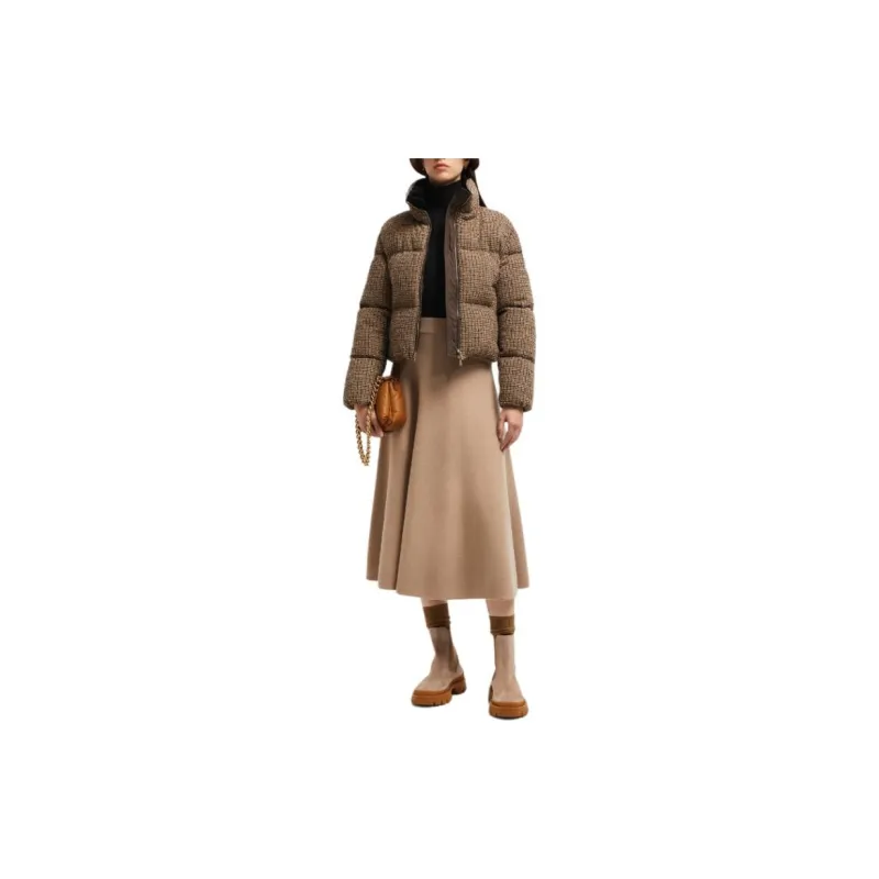 Moncler Lightweight Pleated Midi Skirt-1