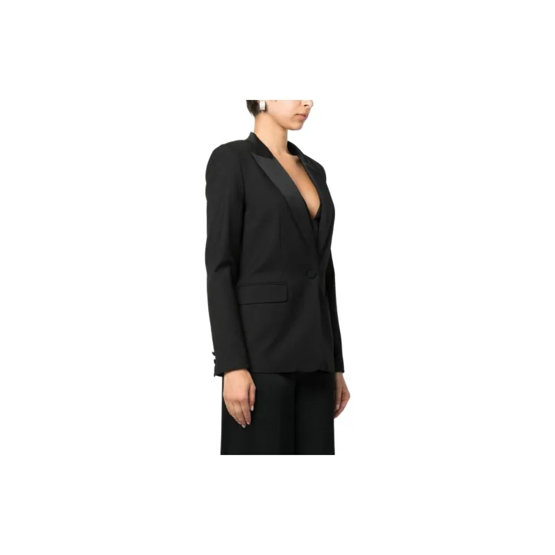 Twinset Jackets Women's Black-4