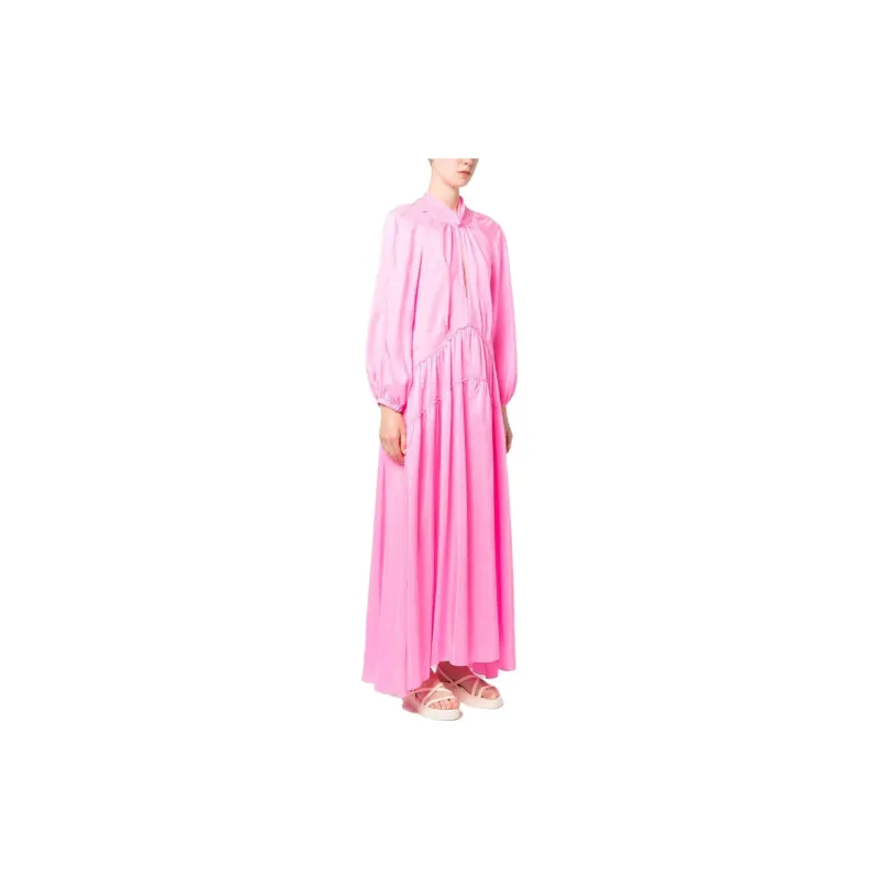 Forte Forte Long-Sleeved Dresses Women's Pink-3