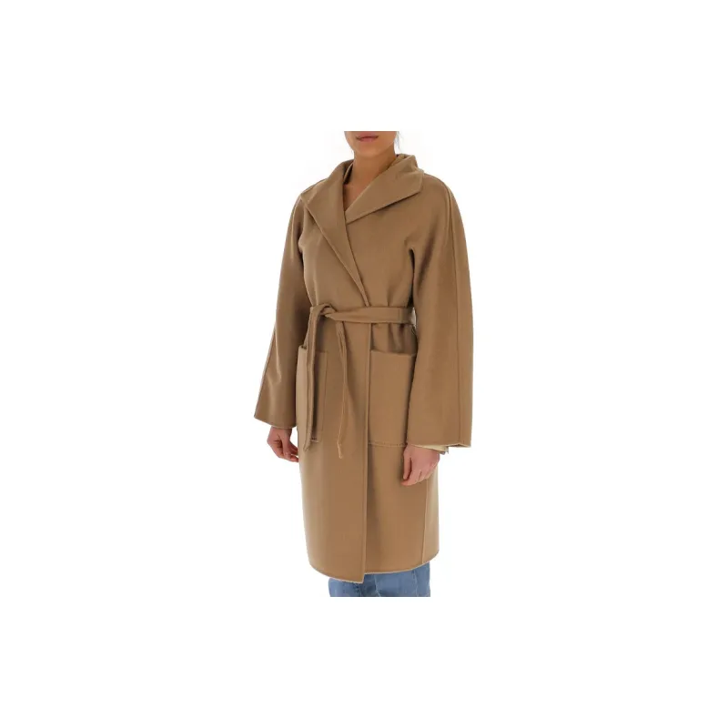 MaxMara Velvet Jackets Women's Brown-3