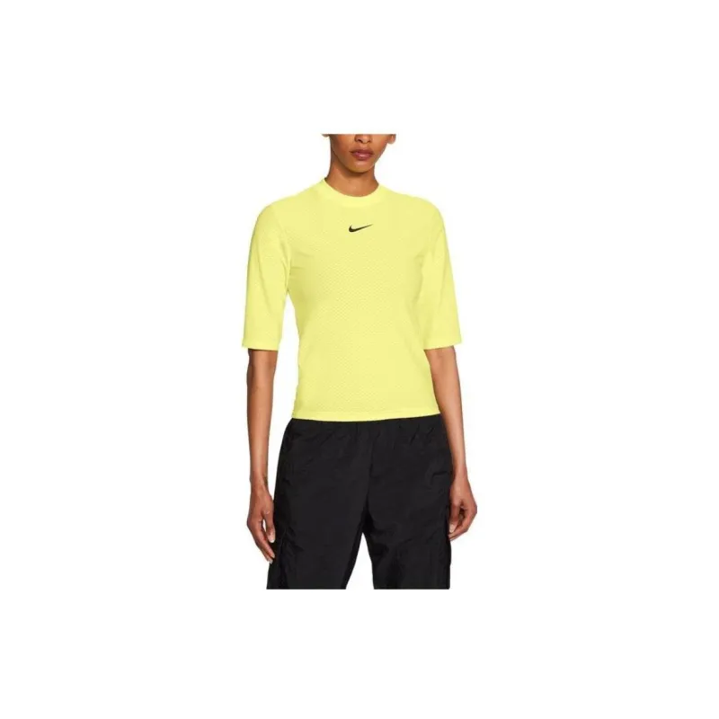 Nike T Shirts Women's Yellow-1