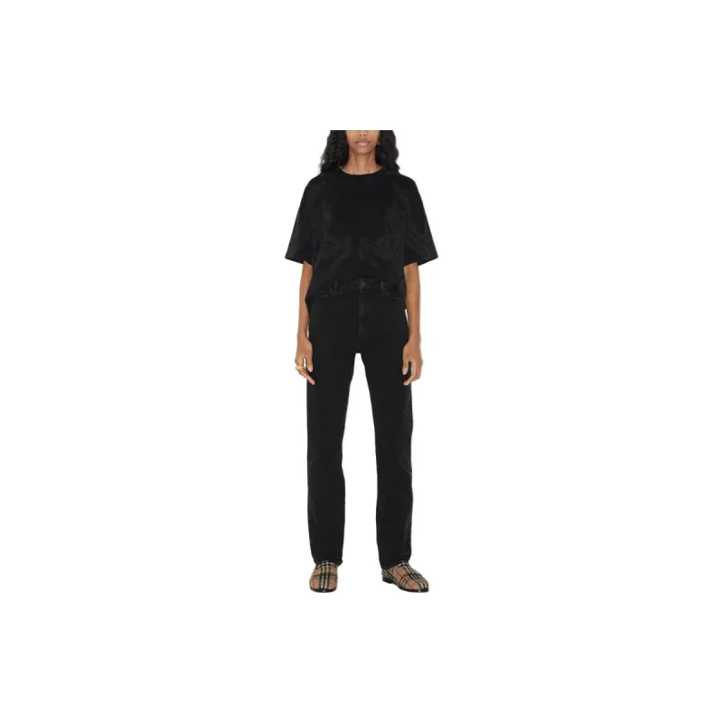 Burberry FW23 Jeans Women's Black-2