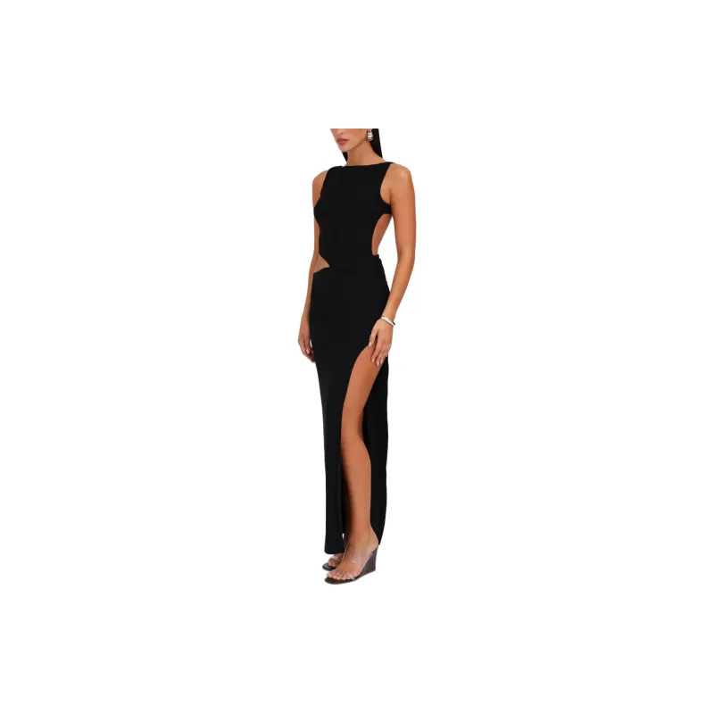Tiger Mist CASPIAN DRESS Sleeveless Dress Women's Black-4