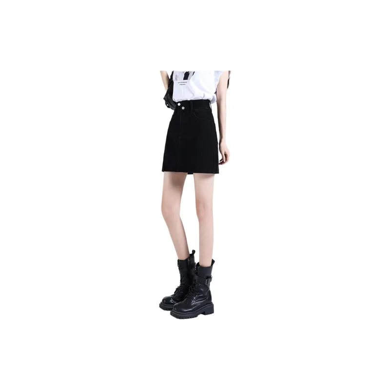Concubine Zhu Denim Short Skirts Women's-0