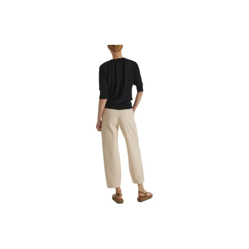 YVES SALOMON SS24 Sweater Women's Dark Blue-2