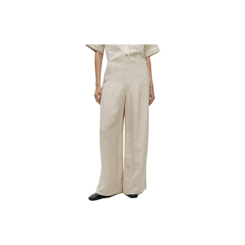 ARKET Casual Pants Women's Beige-1