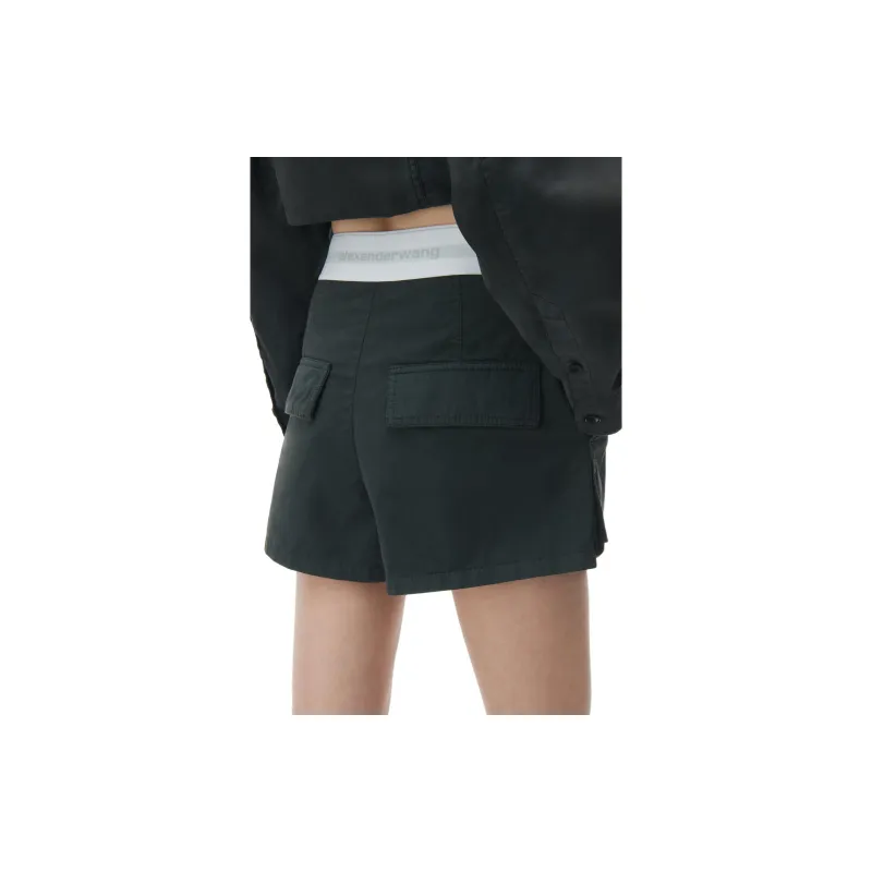 Alexander Wang High waisted Cargo Shorts-2