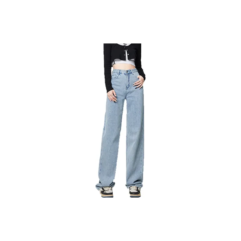 Concubine Zhu Jeans Women's Vintage Blue-4