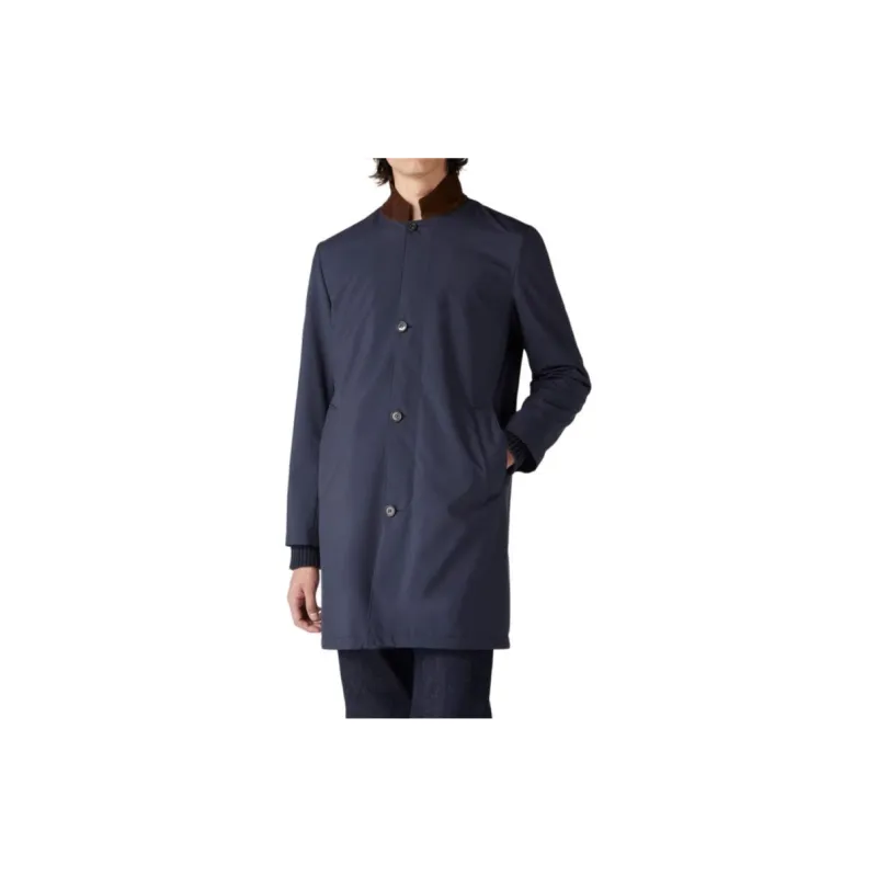 Loro Piana Contrasting Buttoned Coat-3