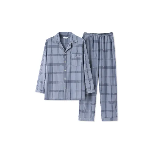 MADALLO Pajama Set Men's Navy Blue