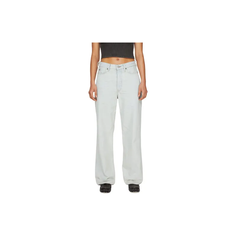 Acne Studios SS24 Jeans 1981F Women's Light Blue-3