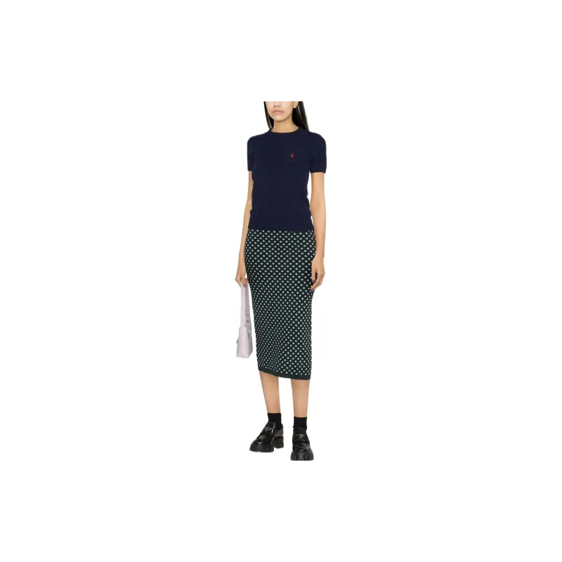 Polo Ralph Lauren Regular T Shirt Women's Marine Blue-2