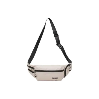 Skechers Fabric Fanny Pack Regular Unisex Silver Gray