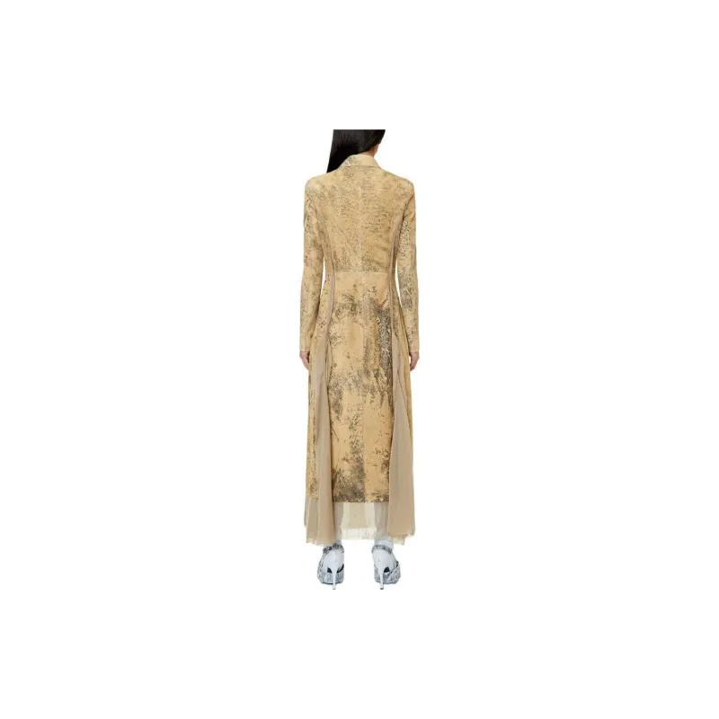 DIESEL Jackets Women's Light Brown-1