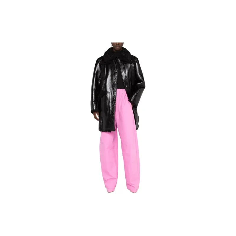 STAND STUDIO Ramona Faux-leather Coat-1