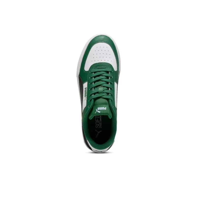 PUMA Caven Non slip Lightweight Low Top Skateboard Shoes Unisex Dark Green-3